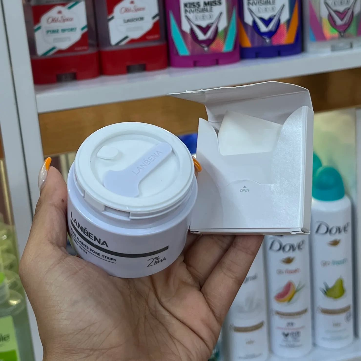 ماسک بینی ضد جوش سرسیاه لنبنا کاسه ای — تصویر ۲