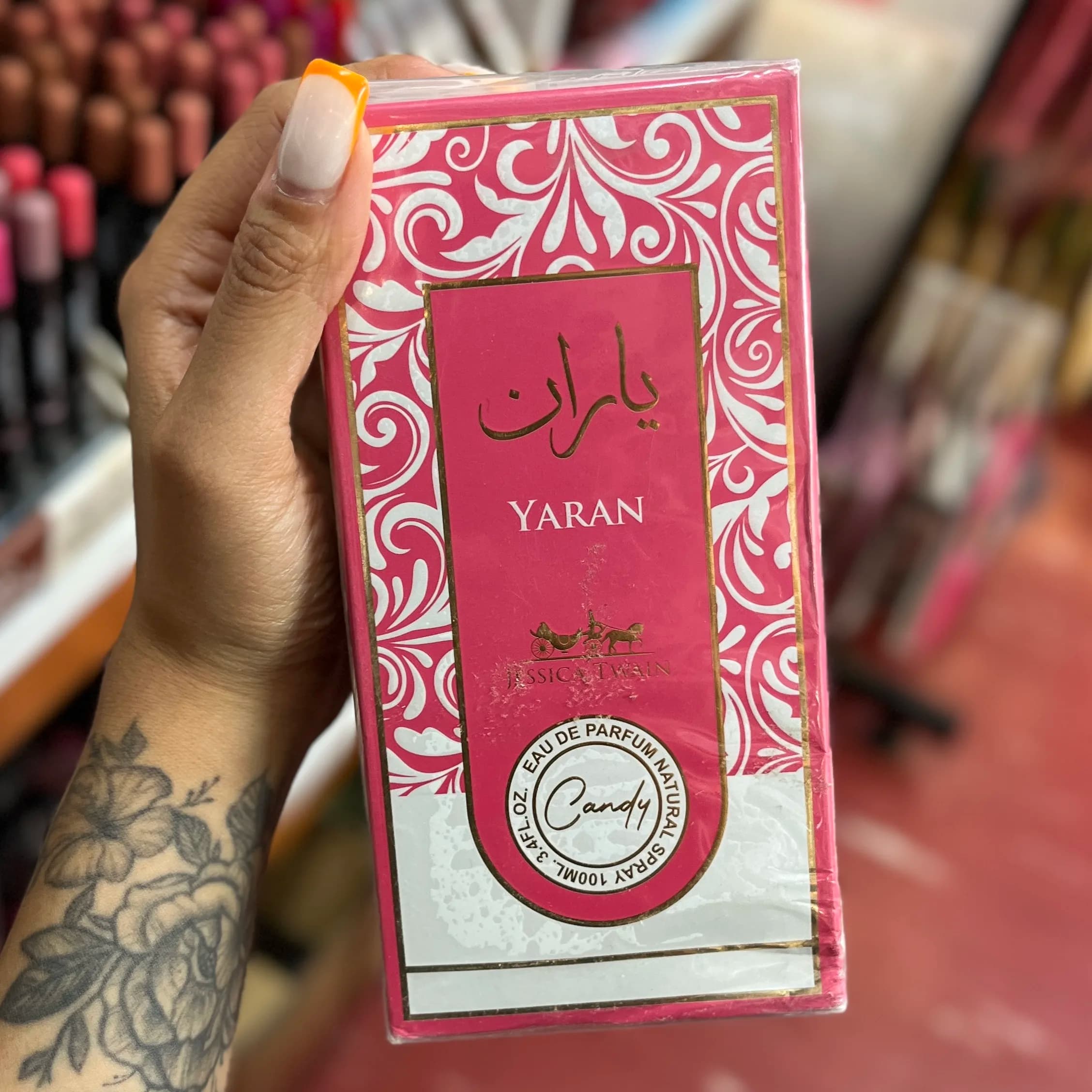 ادکلن یارا کندی ساخت فرانسه ماندگاری 2 روز حجم 100 میل — تصویر ۲