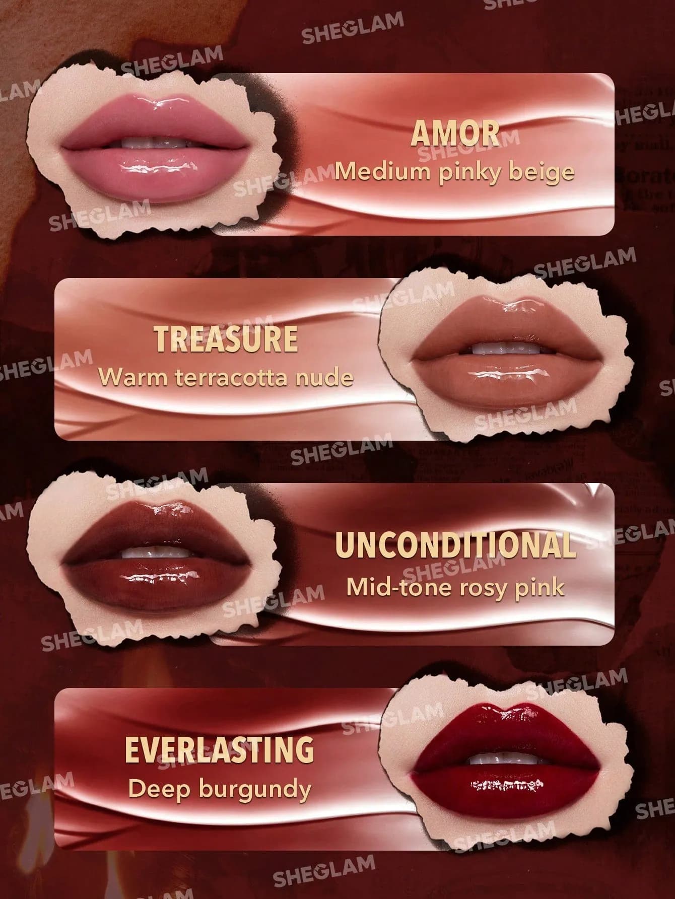 ست کلکسیون EMBER ROSE شیگلم | EMBER ROSE COLLECTION SHEAGLAM — تصویر ۴