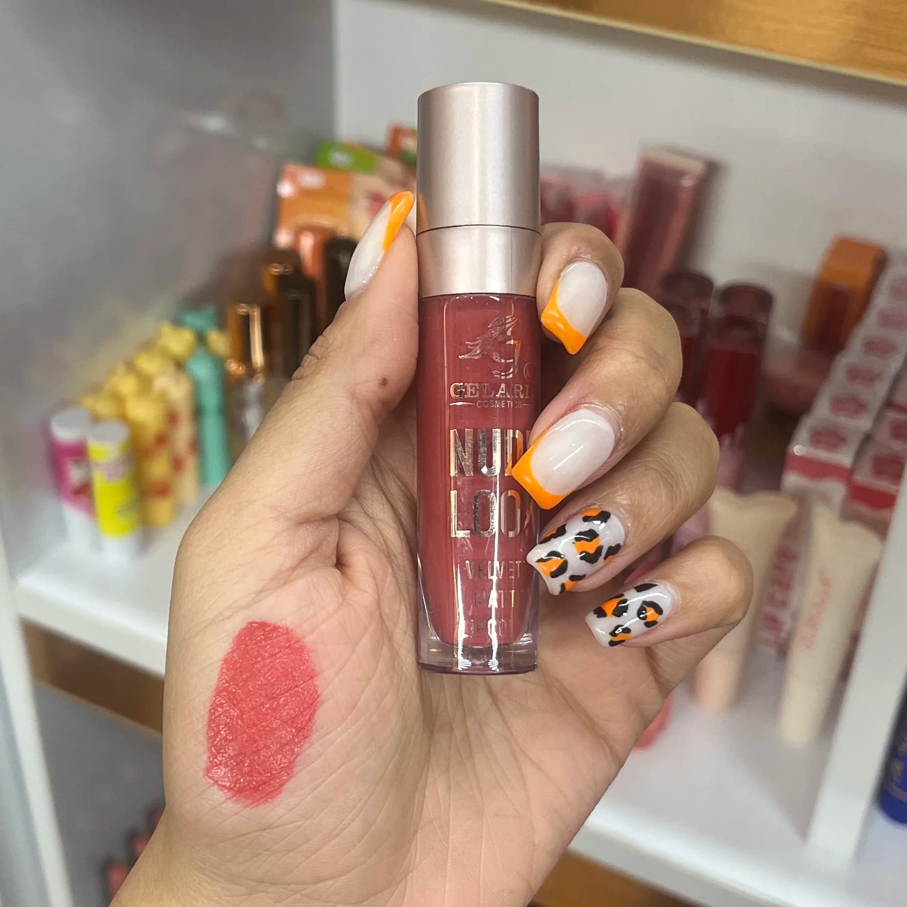 رژ مایع گلاریس GELARIS Nude Look در 8 رنگ — تصویر ۵