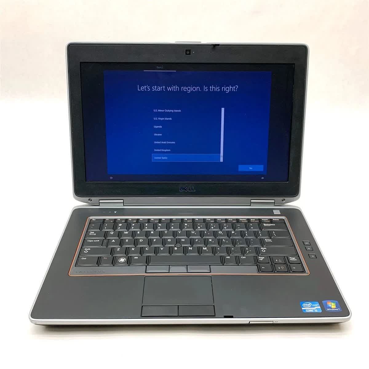 لپتاپ دل مدل e6420 سری i7 با هارد ssd کپی
