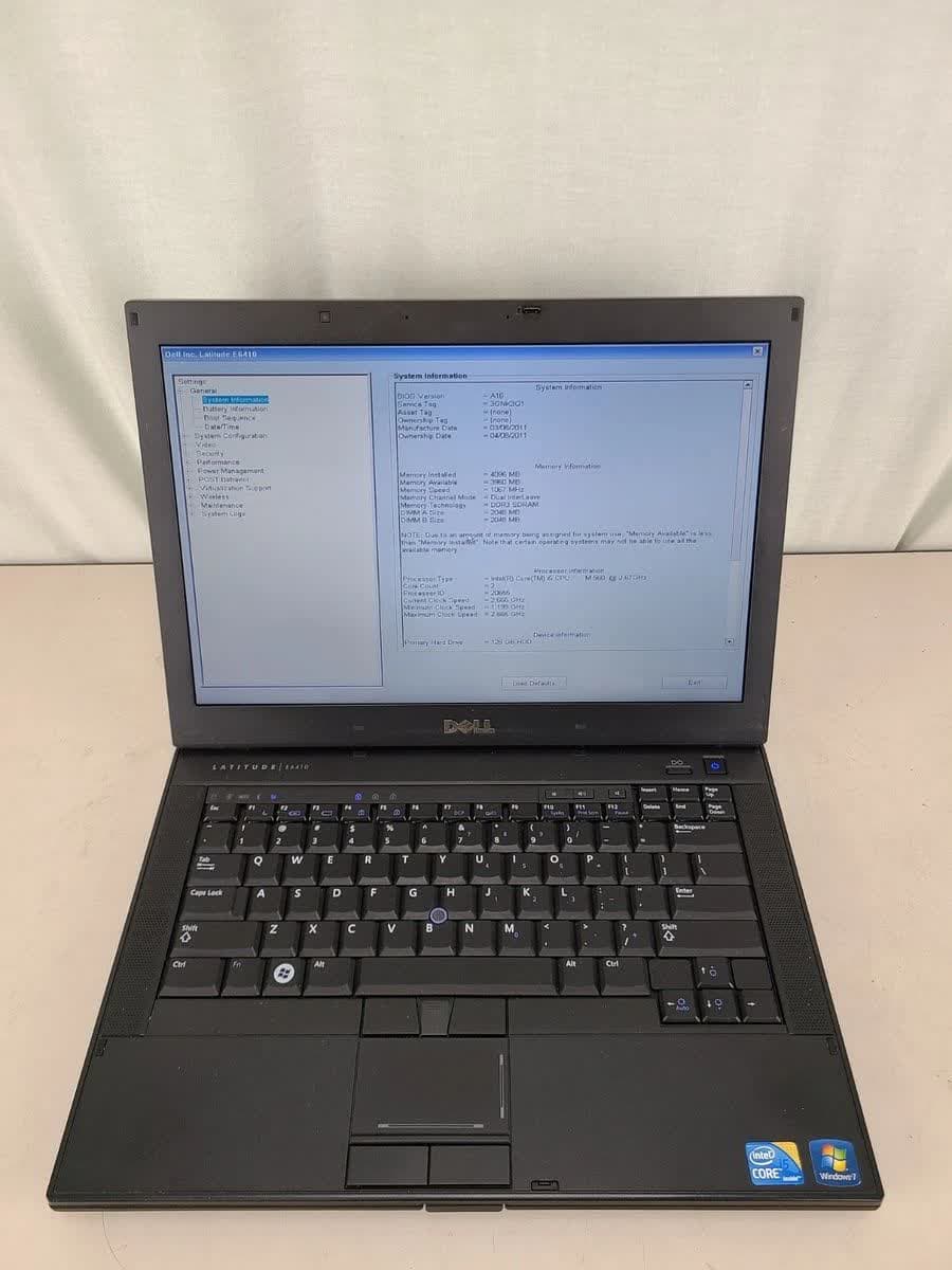 لپتاپ دل مدل e6410 سری i7