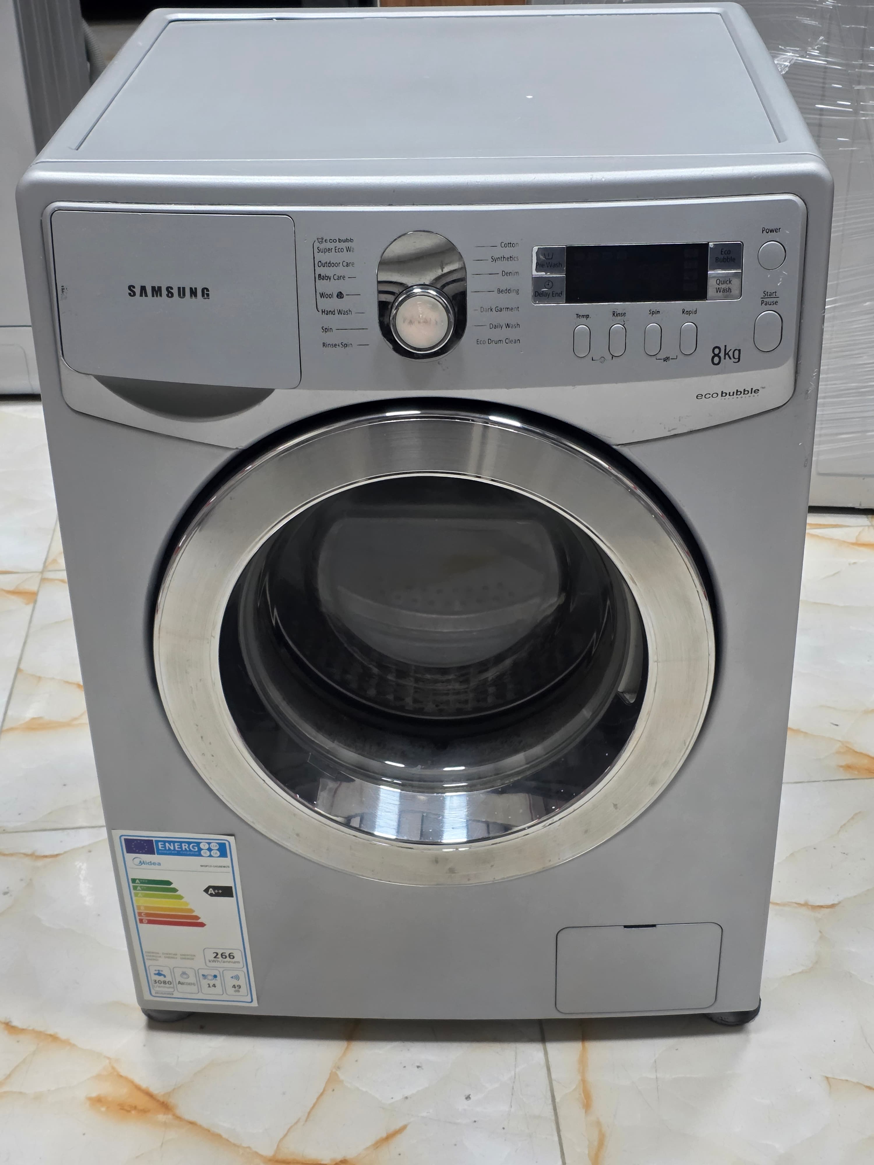 ماشین لباسشویی سام سونگ مدل:j1497 دو دیجیتال ۸کیلو اکو بابل (با گارانتی)