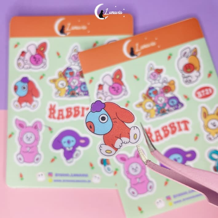 استیکر BT21 Rabbit — تصویر ۴