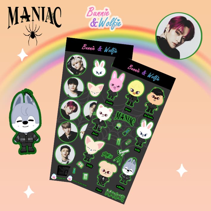استیکر پک Maniac