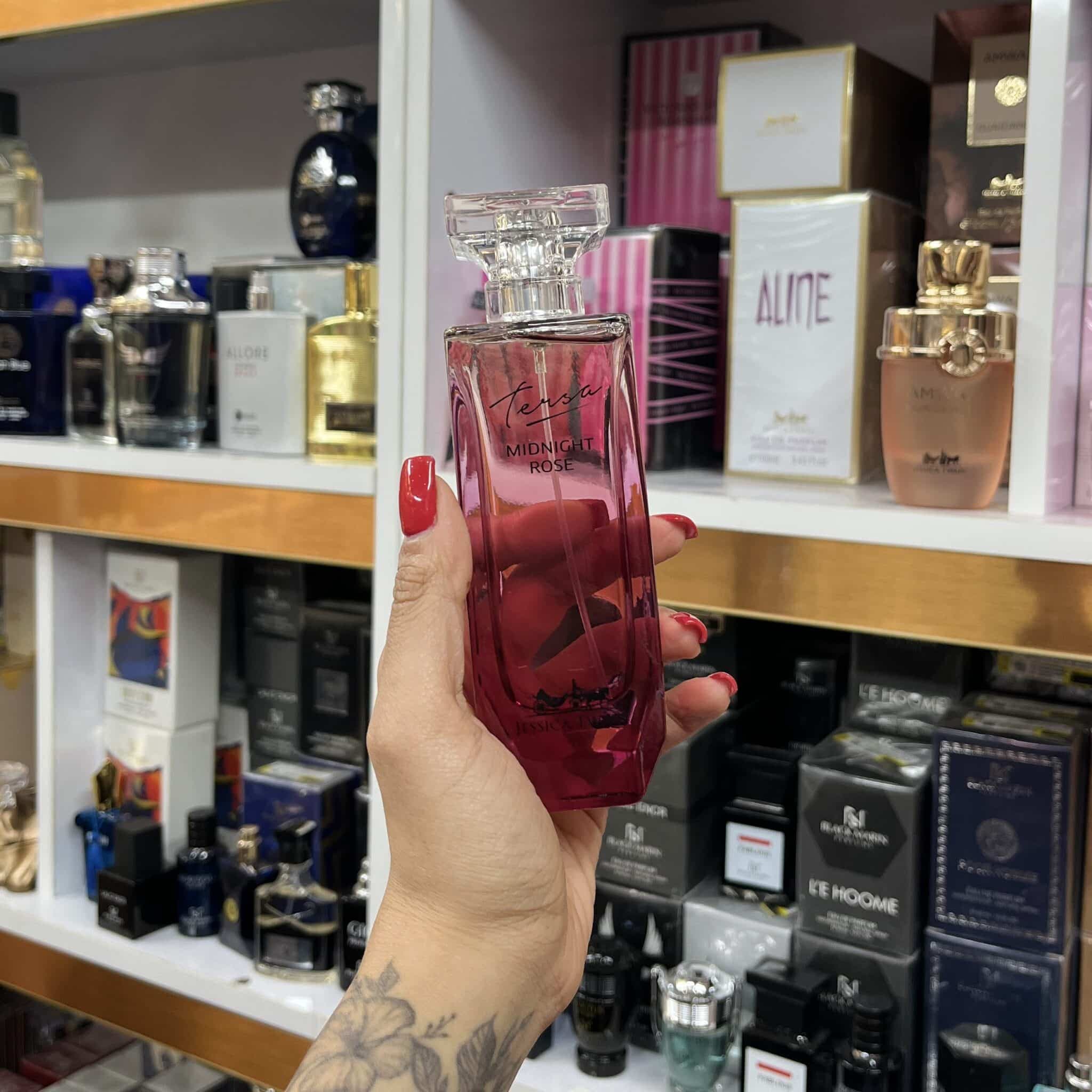 ادکلن میدنایت رز Midnight Rose فرانسوی 100 میل | رایحه زنانه، شیرین و اغواگر