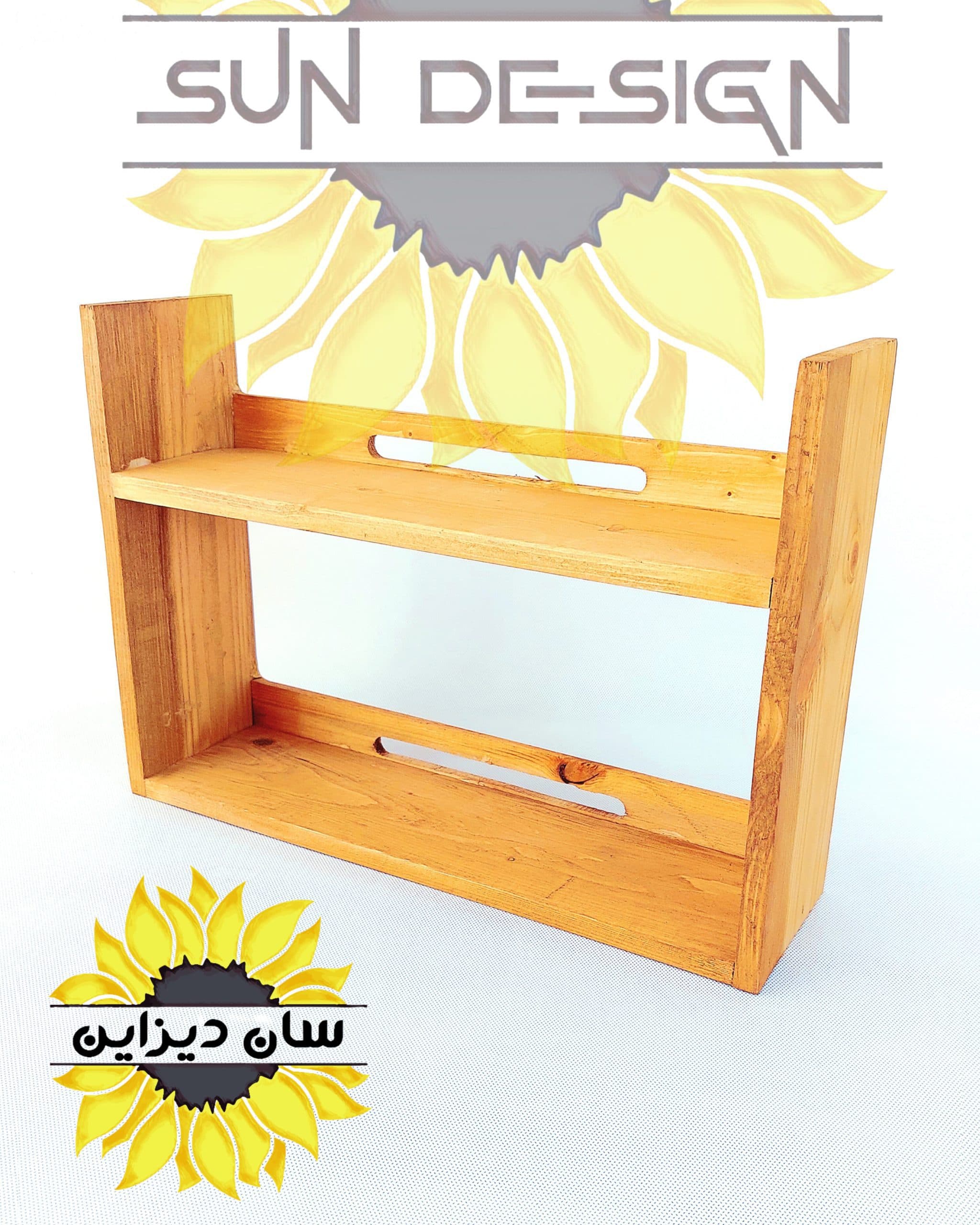 پک جا ادویه رومیزی مدل دلنشین (15 عدد ادویه پاش پلاستیکی + رایزر چوبی + برچسب ادویه) — تصویر ۲