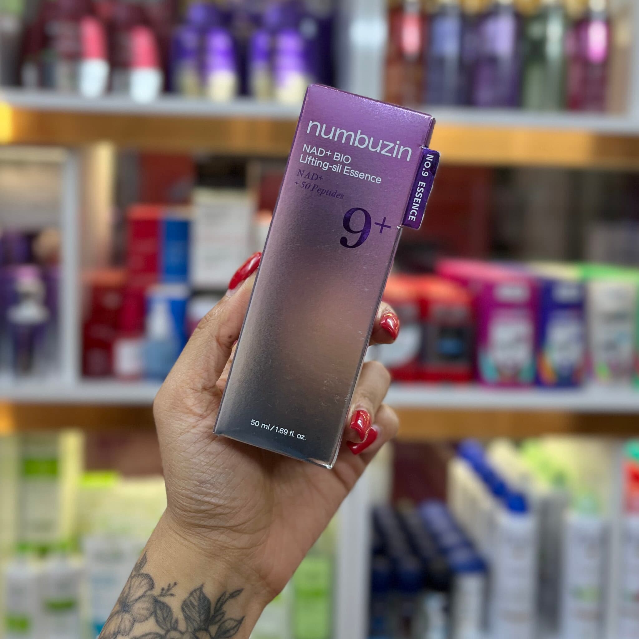 سرم لیفتینگ نامبوزین شماره 9 | NAD+ BIO حجم 50 میل — تصویر ۲