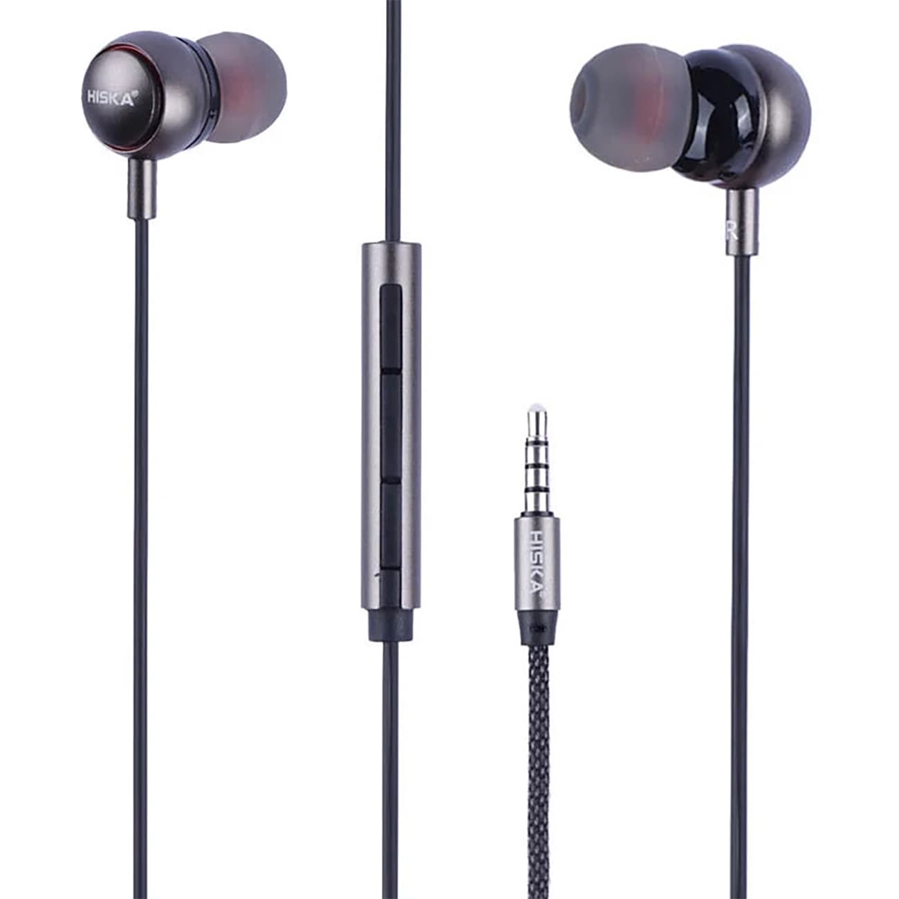 هندزفری سیمی جک 3.5 میلی متری هیسکا مدل HISKA HK-747 | با Bass Boost — تصویر ۳
