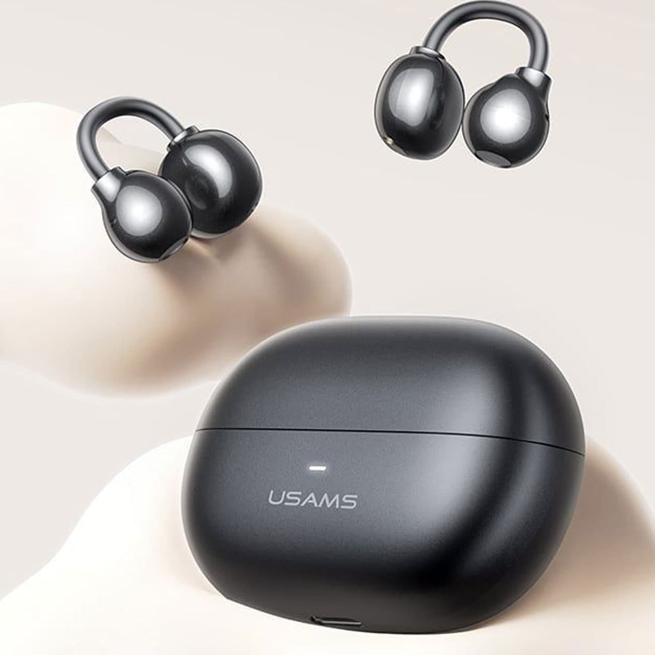 هندزفری بلوتوثی یوسامز مدل USAMS Echo R02 | با طراحی Clip-on — تصویر ۴