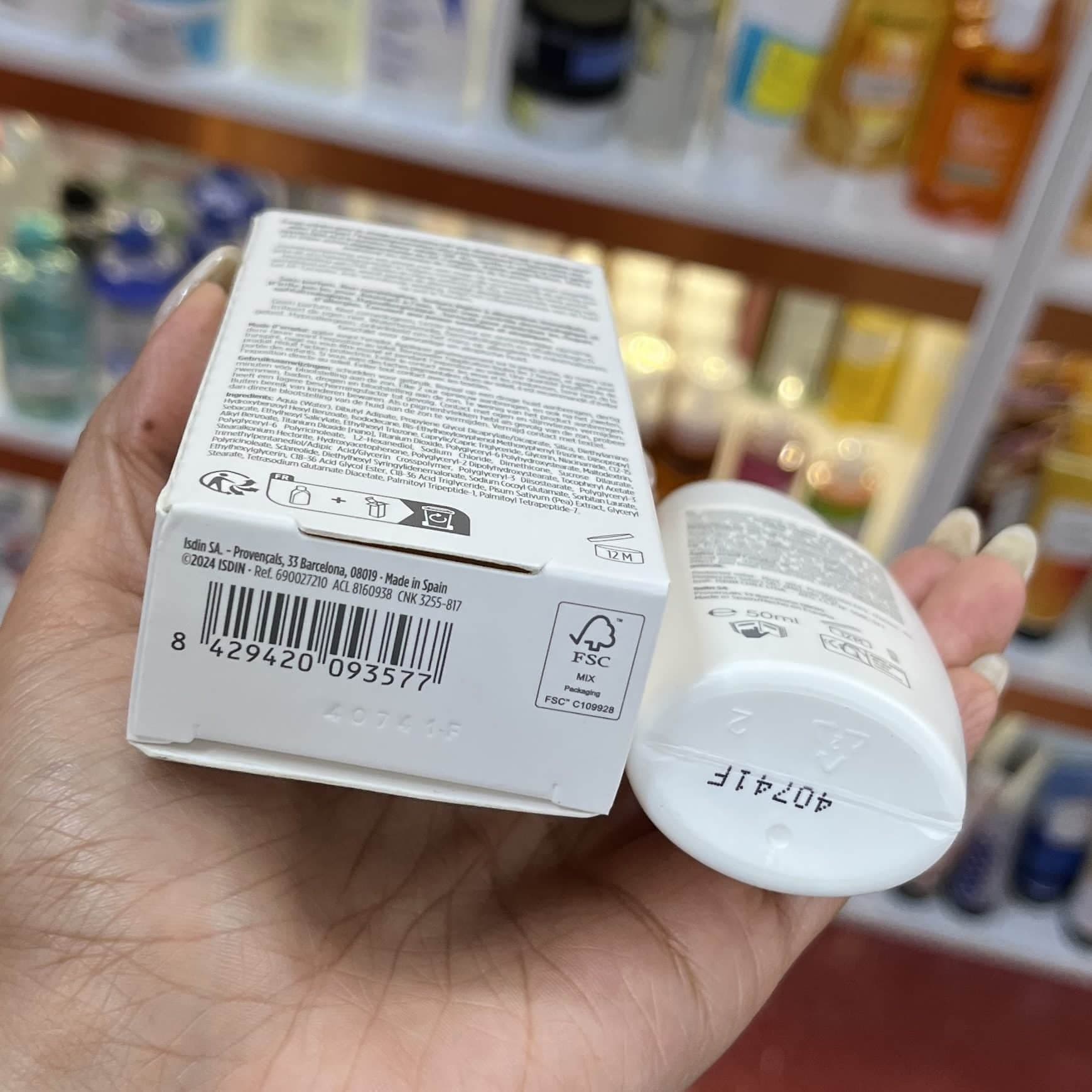 ضدآفتاب ضدلک اکتیو یونیفای ایزدین SPF50+ اصل | بی‌رنگ و سبک — تصویر ۳