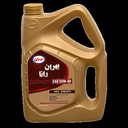 روغن موتور بهران رانا 10W40 حجم 4 لیتر پلاستیکی