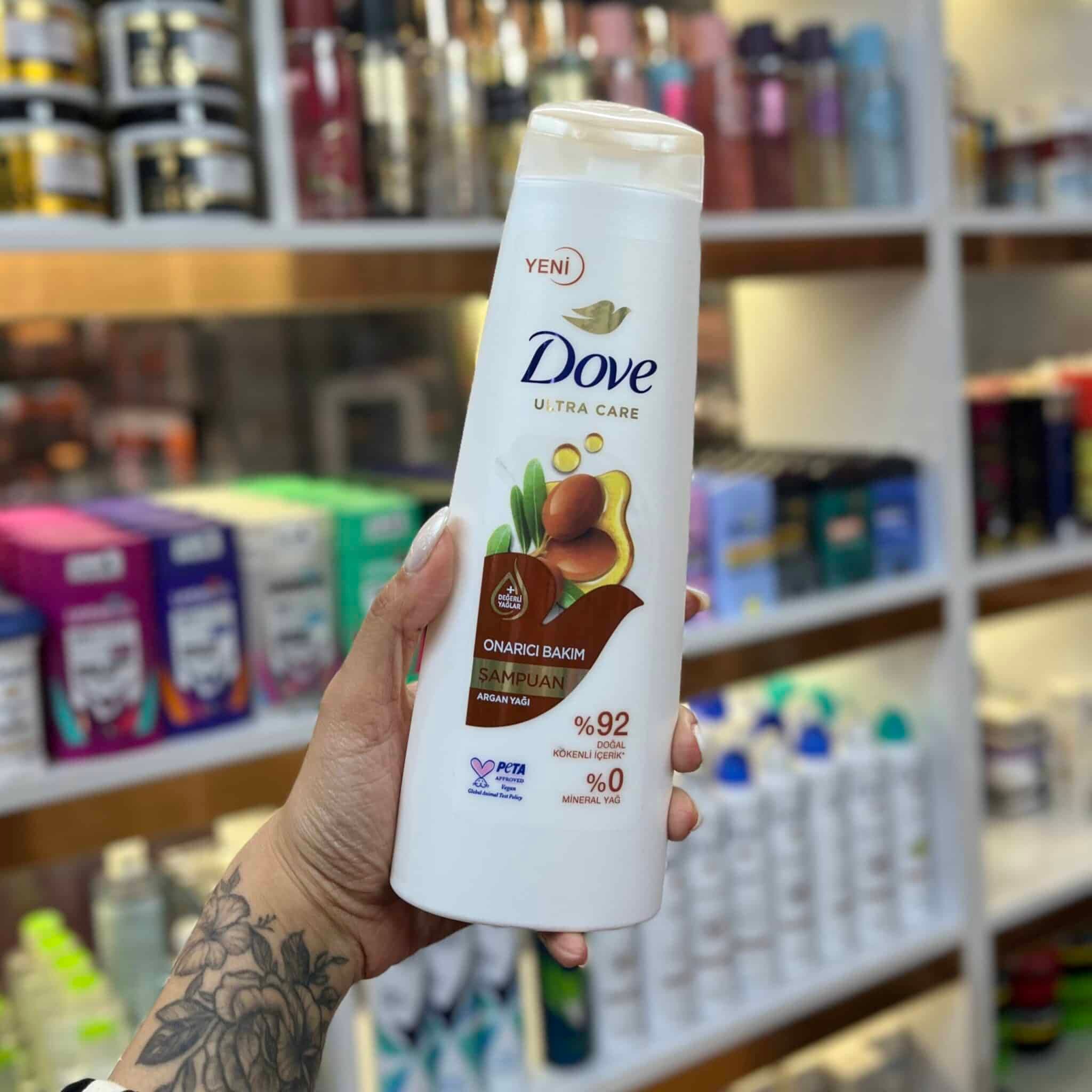 شامپو داو آرگان 400 میل Dove– نرم‌کننده و درخشان‌کننده مو