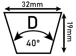 تسمه D ساده SWR D460