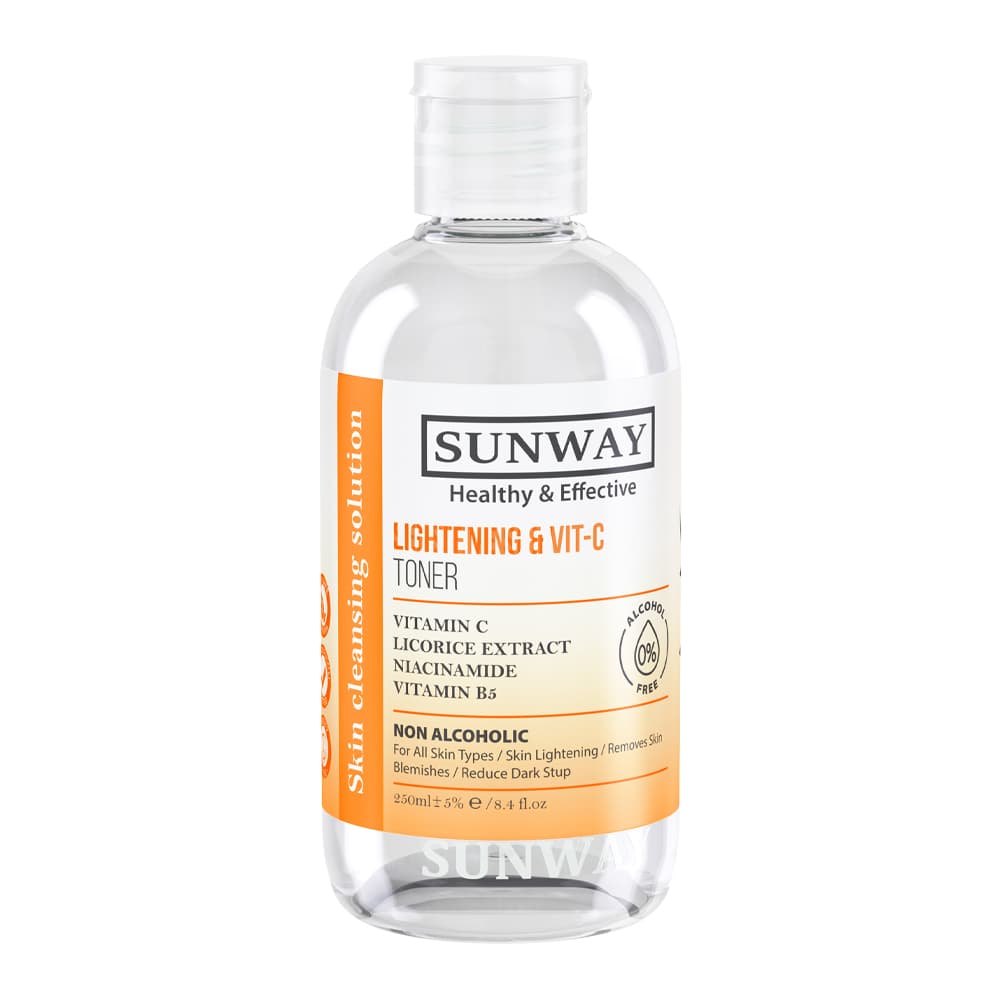 Sunway skin lightening toner - skin cleansing and lightening solution