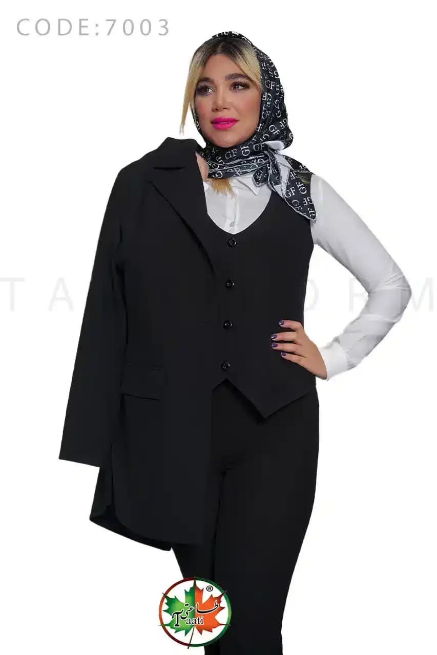 جلیقه زنانه | کد 7003 ⋆ فرم پوشان طاعتی ✅