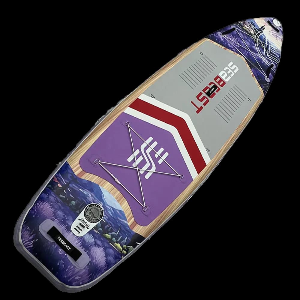 پدل برد بادی سه نفره Sea Beast HS004 مدل 2025