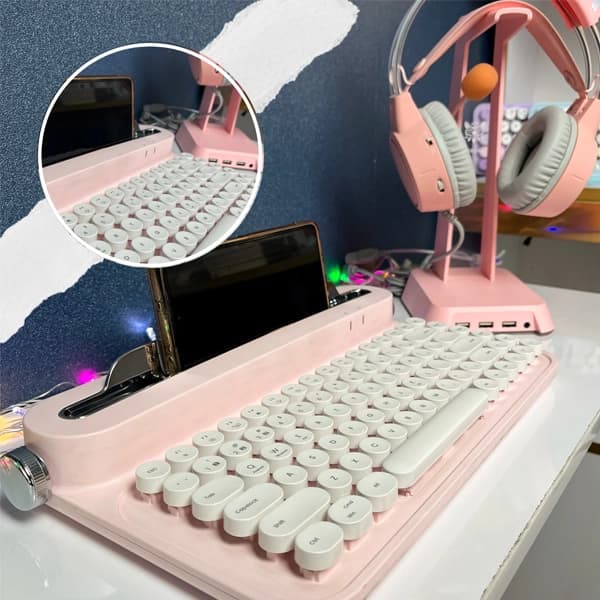 کیبورد بیسیم اکتو مدل B305 — تصویر ۸