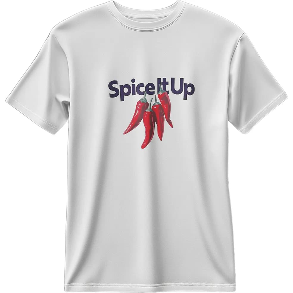 تیشرت تابستانه طرح فلفل Spice It Up کد 001
