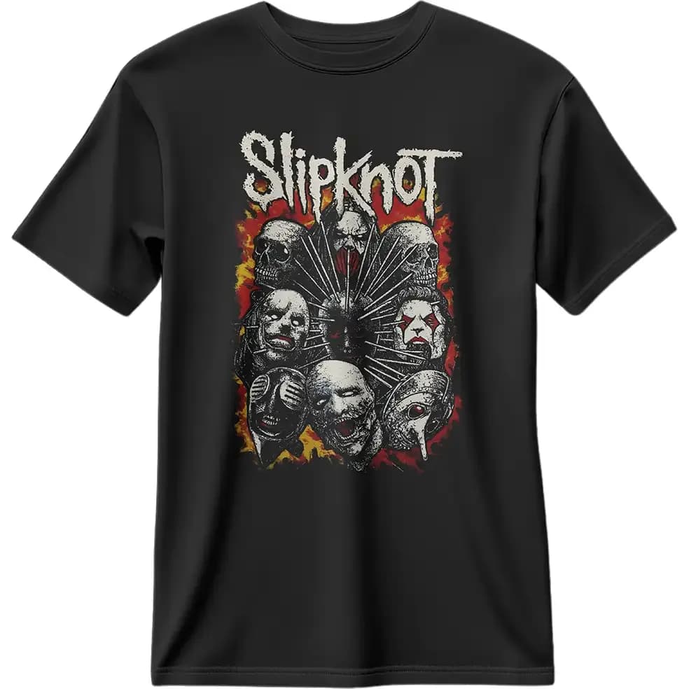 تیشرت اسلیپنات طرح آرت ورک Slipknot کد 001