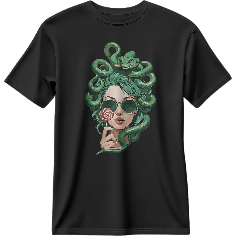 تیشرت طرح آبنبات مدوسا Medusa Candy کد 001