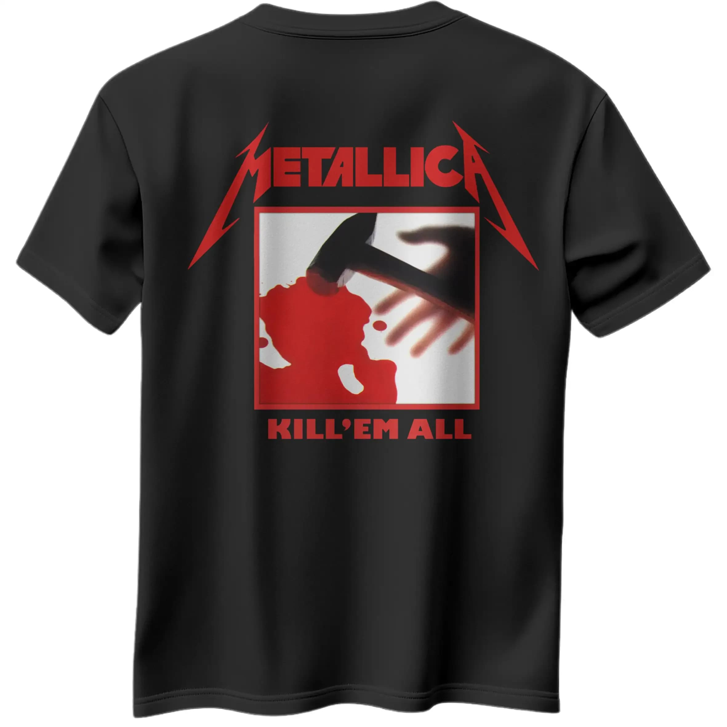 تیشرت متالیکا طرح Kill em all کد 001