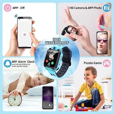 ساعت هوشمند کودکان (صورتی و مشکی موجود)JUBUNRER 4G