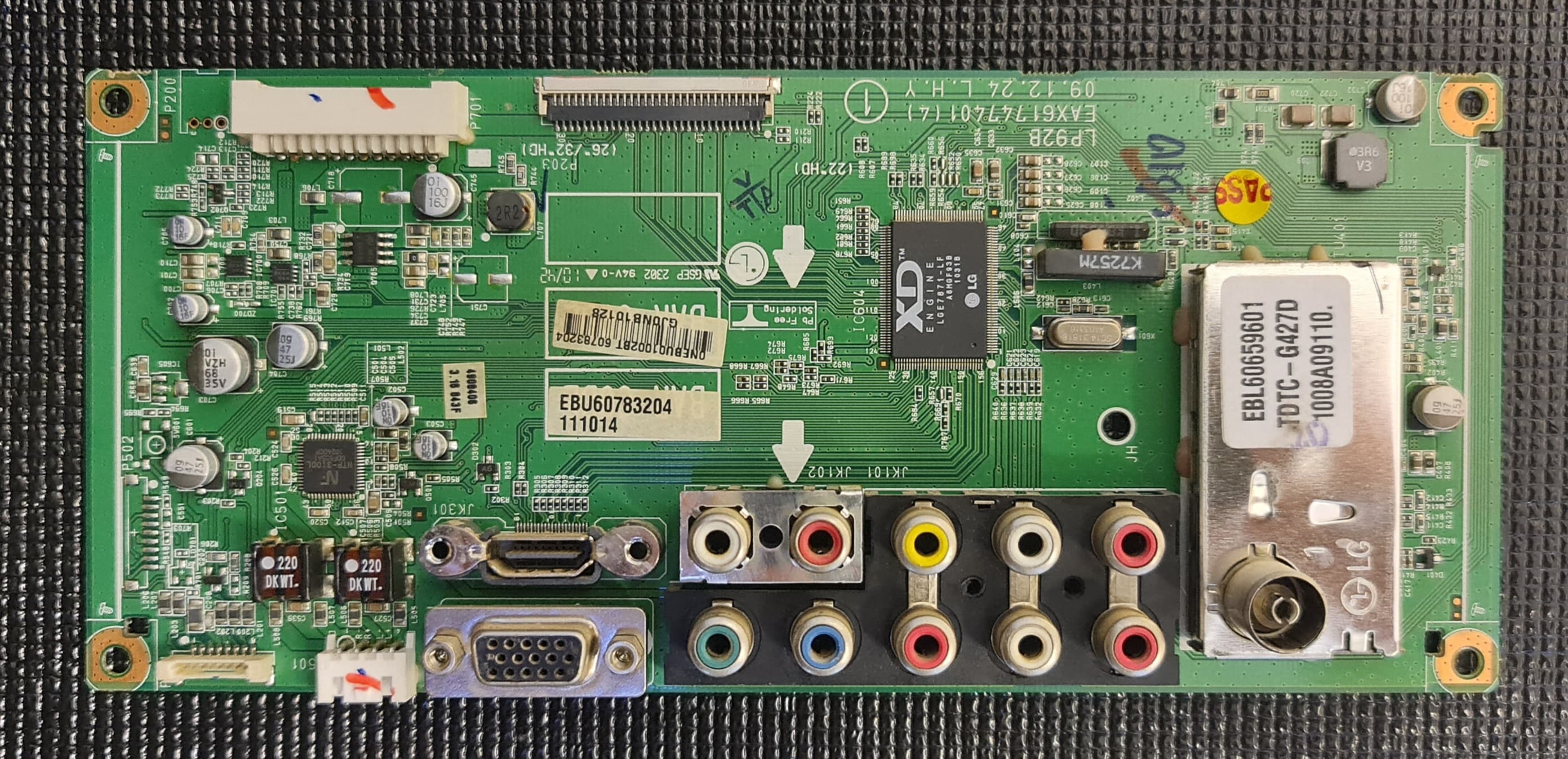برد مین تلویزیون ال جی مدل 32LCD320
