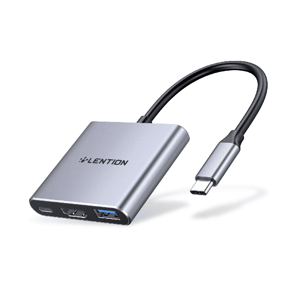 هاب 3 پورت USB-C لنشن LENTION CB-C14H