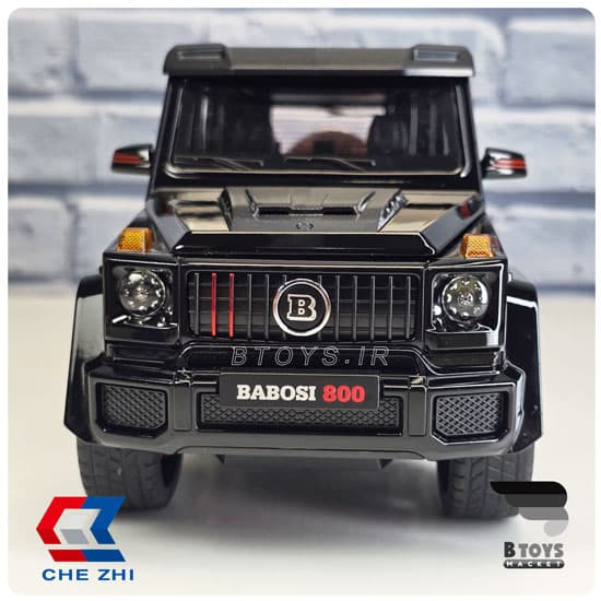 ماکت مرسدس بنز جی کلاس باراباس دودزا مشکی چِژی(Mercedes Benz G-Class Chezhi)مقیاس:1/18 — تصویر ۶