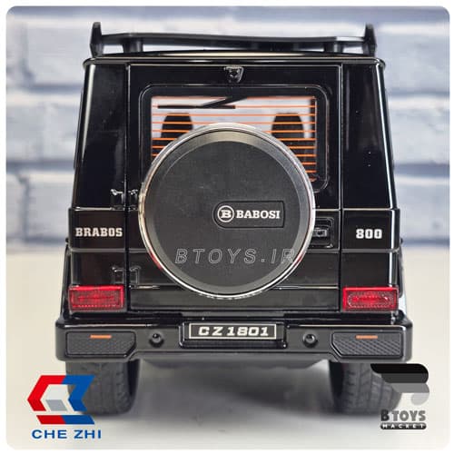 ماکت مرسدس بنز جی کلاس باراباس دودزا مشکی چِژی(Mercedes Benz G-Class Chezhi)مقیاس:1/18 — تصویر ۵
