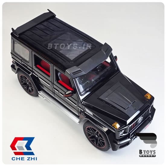 ماکت مرسدس بنز جی کلاس باراباس دودزا مشکی چِژی(Mercedes Benz G-Class Chezhi)مقیاس:1/18 — تصویر ۴
