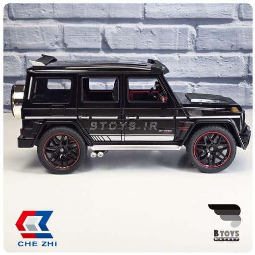 ماکت مرسدس بنز جی کلاس باراباس دودزا مشکی چِژی(Mercedes Benz G-Class Chezhi)مقیاس:1/18 — تصویر ۷
