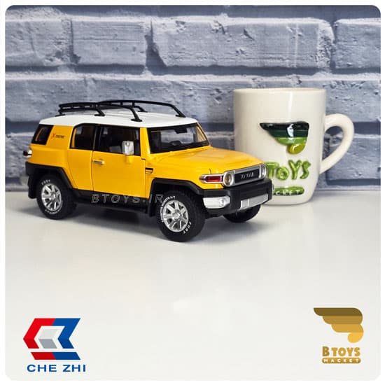 ماکت تویوتا اف جی کروز زرد چِژی(Toyota FJ Cruiser Chezhi) — تصویر ۳