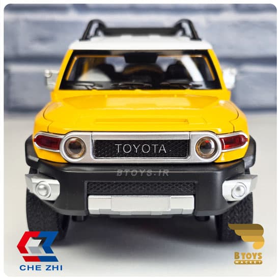 ماکت تویوتا اف جی کروز زرد چِژی(Toyota FJ Cruiser Chezhi) — تصویر ۶