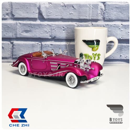 ماکت مرسدس بنزکا500 1936بنفش دودزا چِژی(Mercedes Benz K500 1936 Chezhi) — تصویر ۳