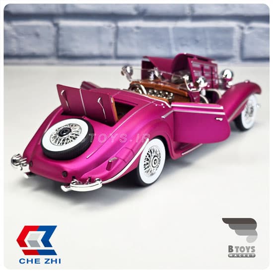 ماکت مرسدس بنزکا500 1936بنفش دودزا چِژی(Mercedes Benz K500 1936 Chezhi) — تصویر ۲