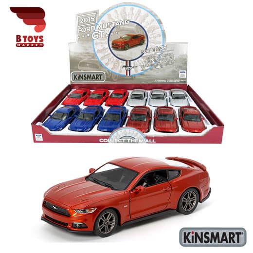 ماکت فورد موستانگ جی تی 2015 کینسمارت(Ford Mustang GT 2015 kinsmart)