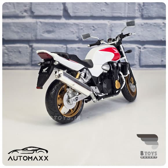 ماکت موتور سیکلت هوندا سی بی 1300 سفید اتومکس(Honda cb1300 Automaxx) — تصویر ۲