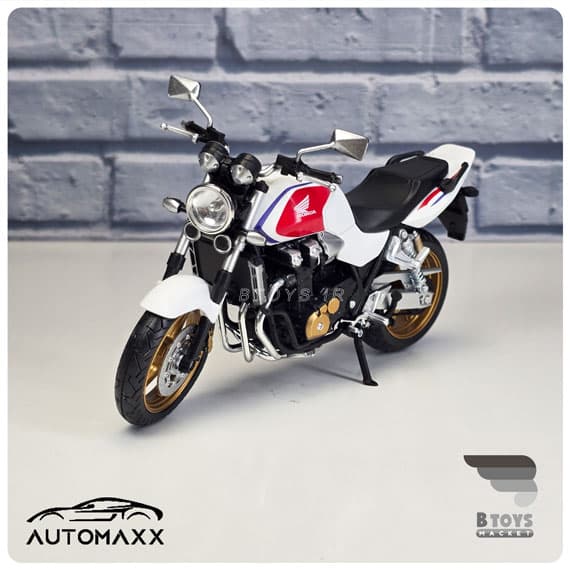 ماکت موتور سیکلت هوندا سی بی 1300 سفید اتومکس(Honda cb1300 Automaxx)