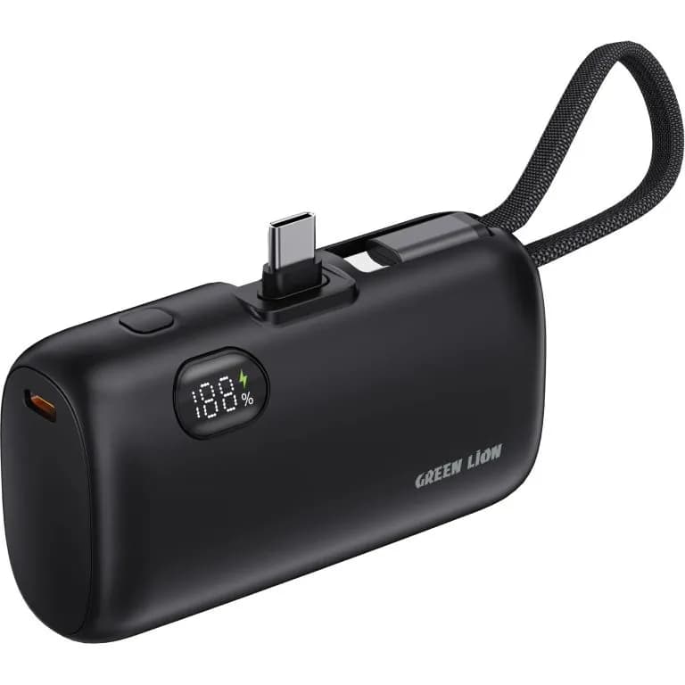 پاوربانک گرین لاین مدل Pocket Volt ظرفیت 10000mAh با شارژ سریع PD 20W