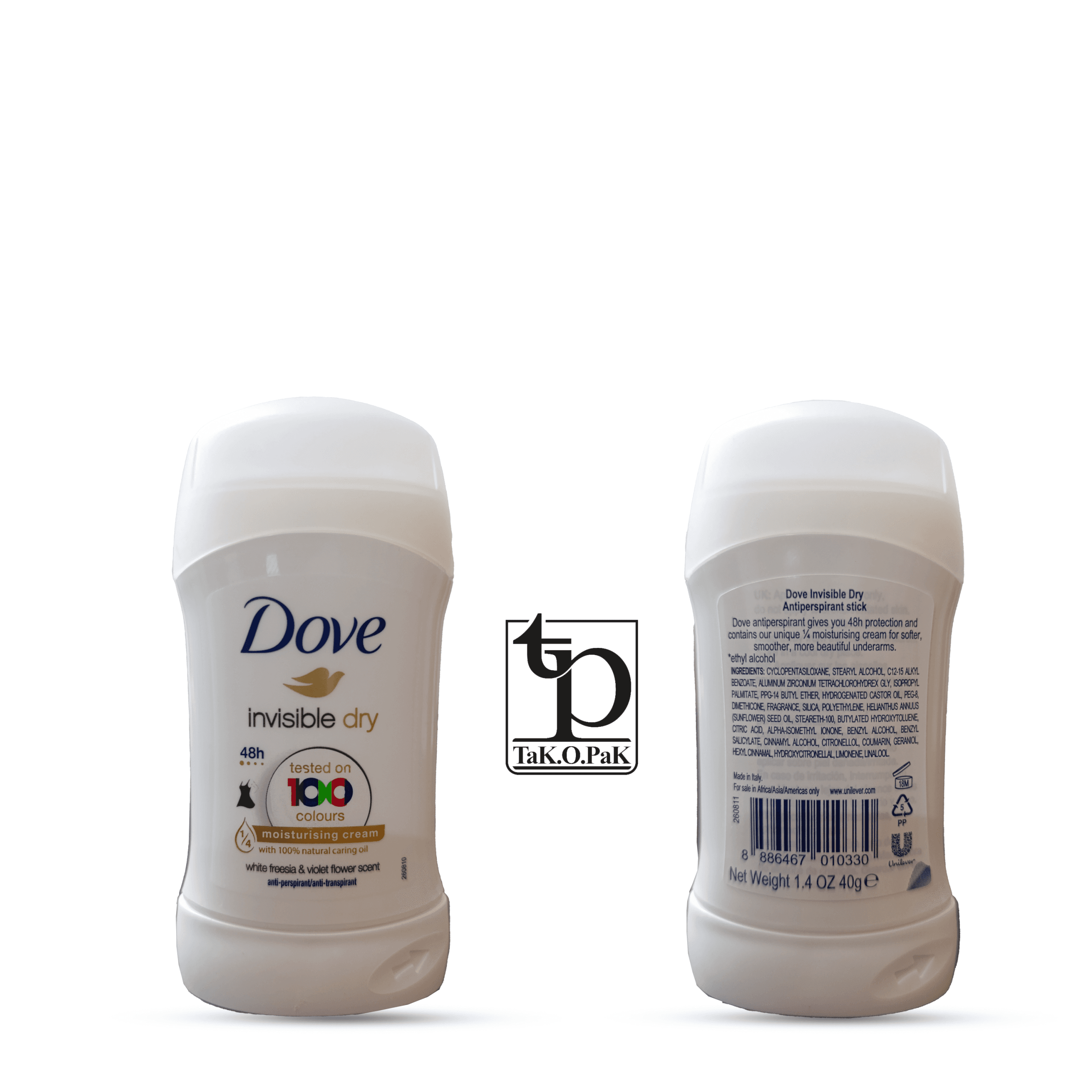 مام صابونی داو مدل Invisible Dry | ضدتعریق 48 ساعته 40میل