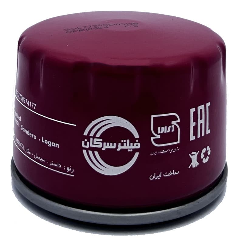 فیلتر روغن خودرو سرکان مدل SF 7798 مناسب برای رنو سیمبل
