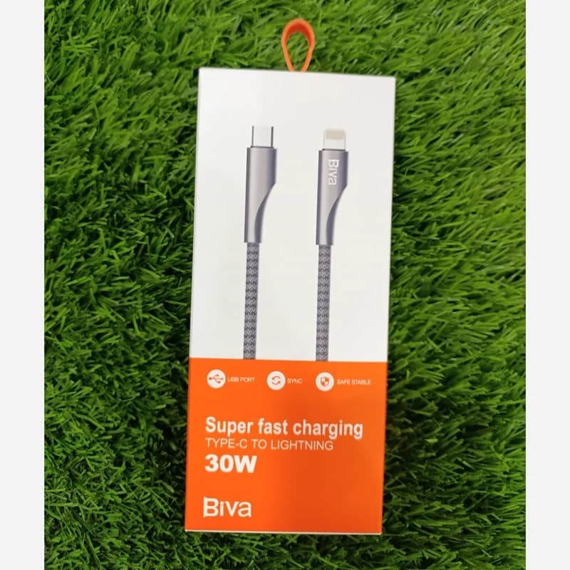 کابل شارژ لایتنینگ مدل Biva