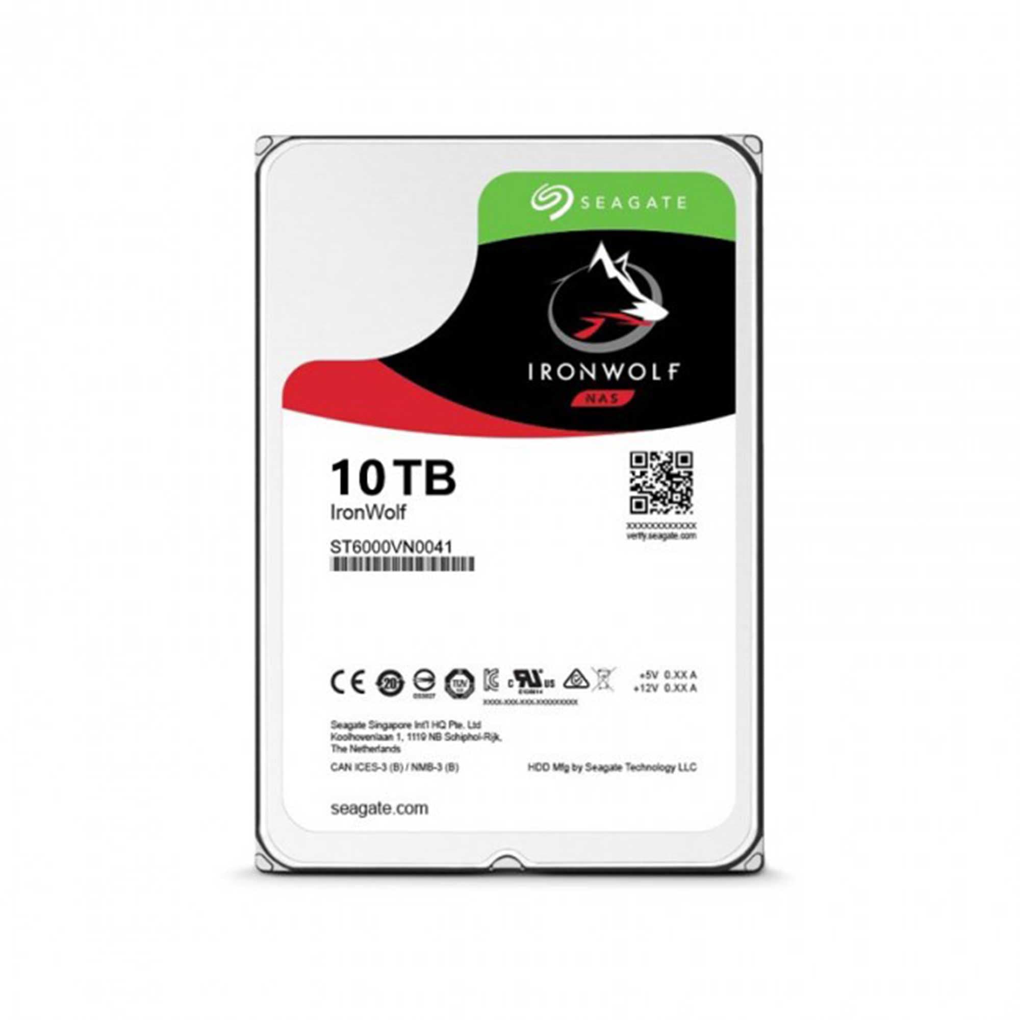 هارد ایرون ولف مدل IronWolf ST10000VN0008 ظرفیت 10 ترابایت