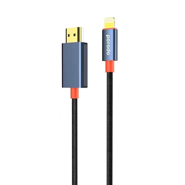 کابل تبدیل HDMI به LiGHTNING CBL0017 پرودو طول 2 متر
