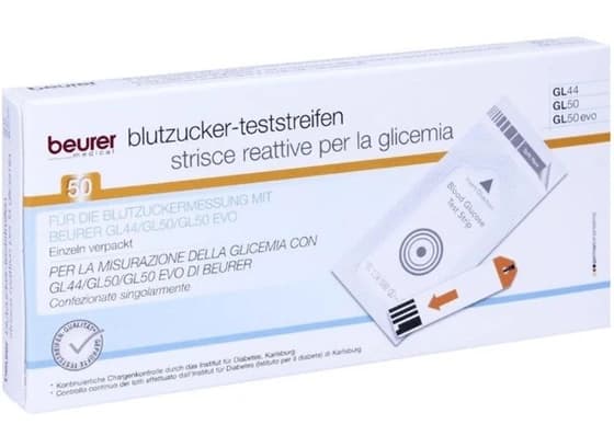 نوار تست قند خون | Beurer GL42 / GL44 - طب سی