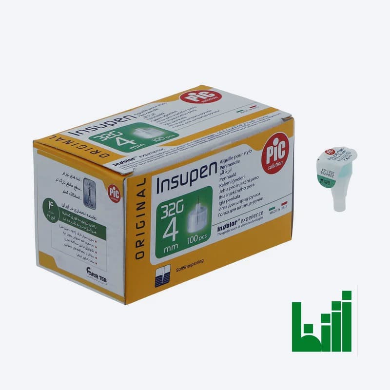 سر سوزن قلم انسولین 4 میلی متر