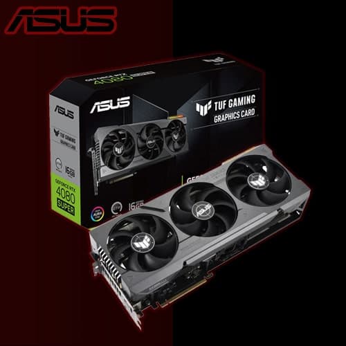 کارت گرافیک استوک RTX 4080Super Asus Tuf Gaming 16GB - تستوبازی | مرجع تخصصی کارت گرافیک استوک