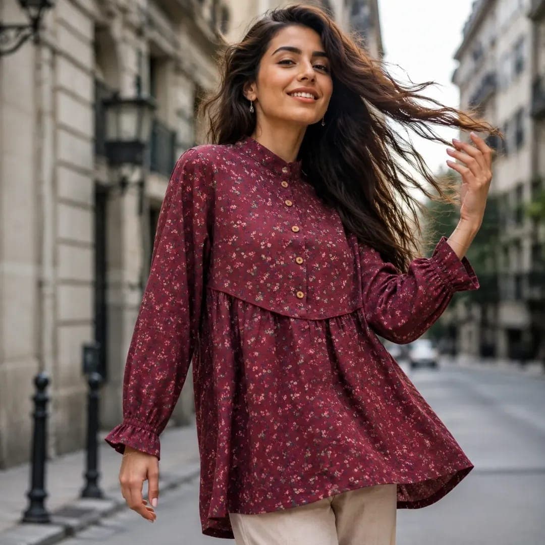 مانتو تونیک آرنیکا (الیاف طبیعی)